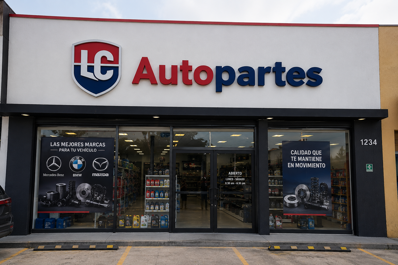 Fachada LC Autopartes